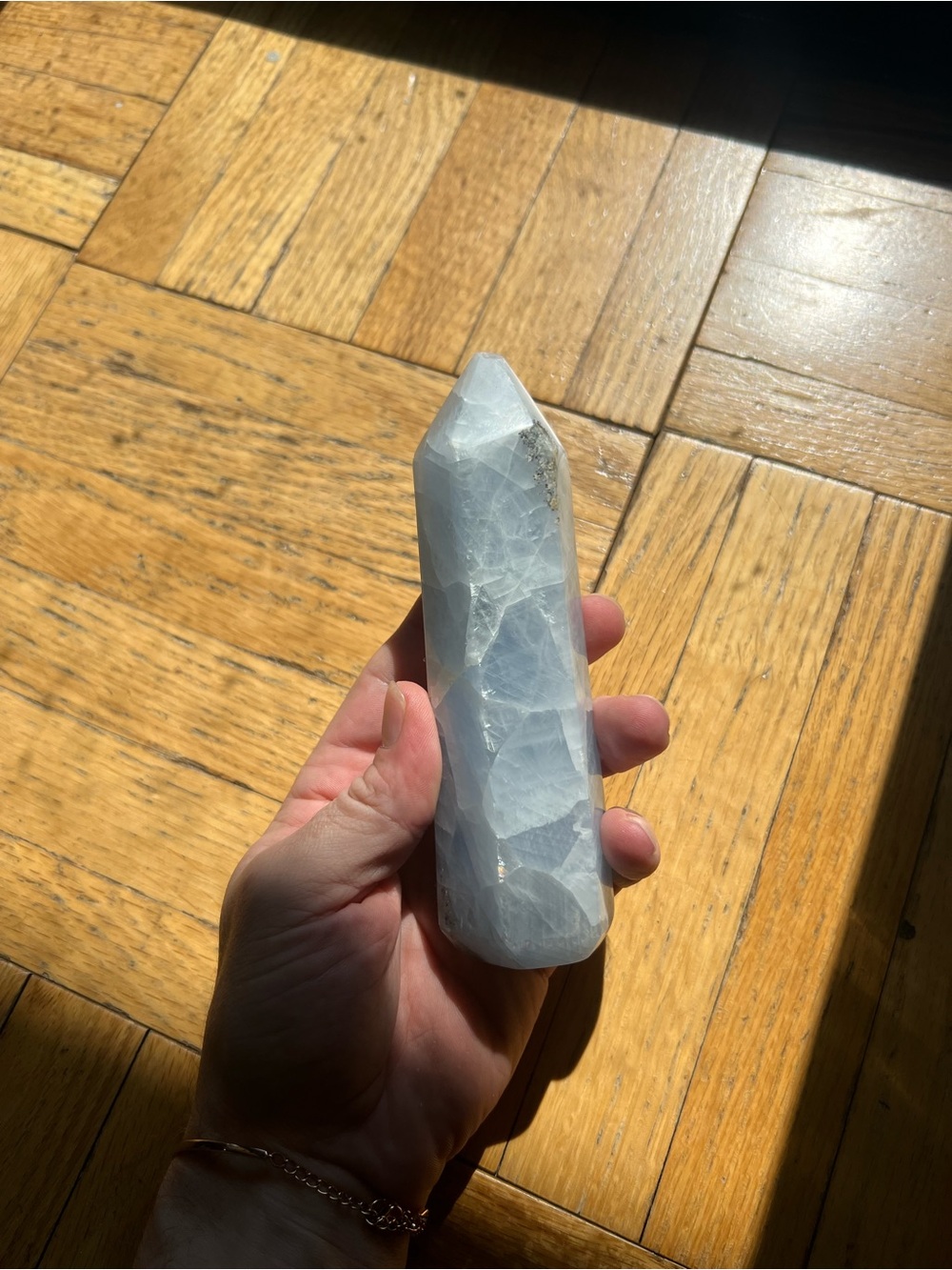 Blue Calcite Crystal